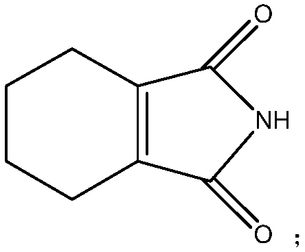 Method for synthesizing 1-cyclohexene-1, 2-dicarboximide