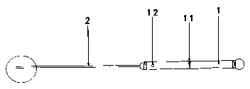 Novel teasing needle