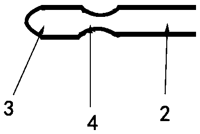 Novel teasing needle