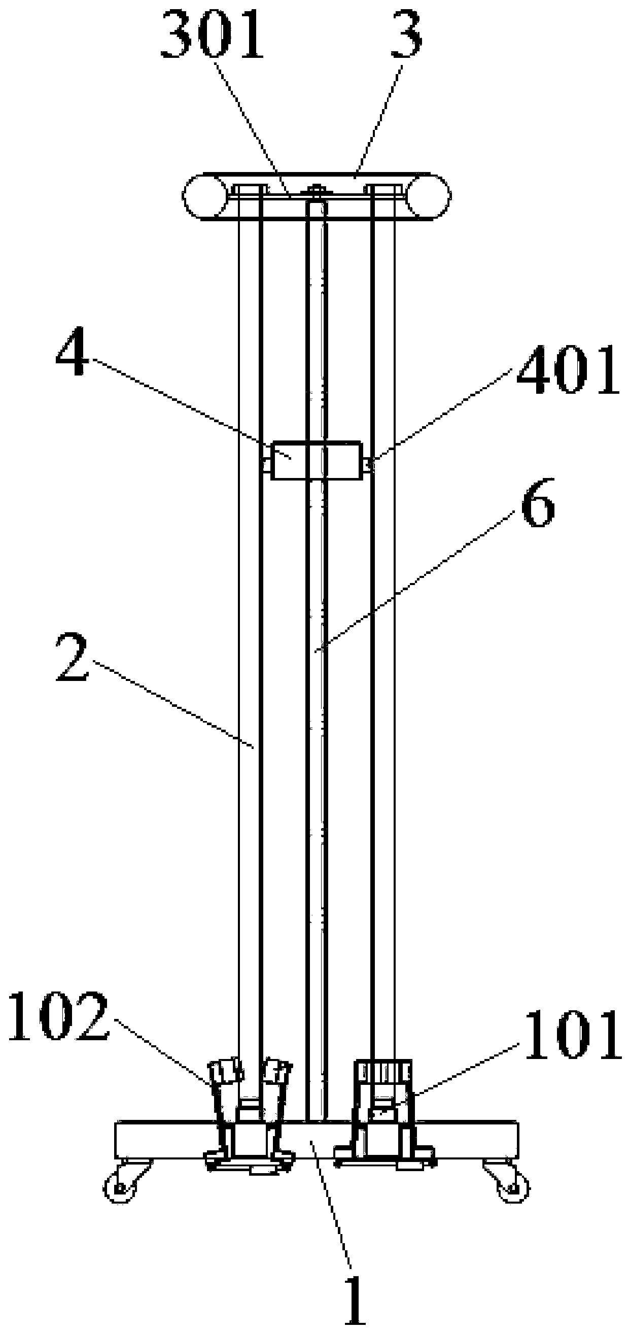 Multi-station insulating rod segmented voltage-withstand testing device