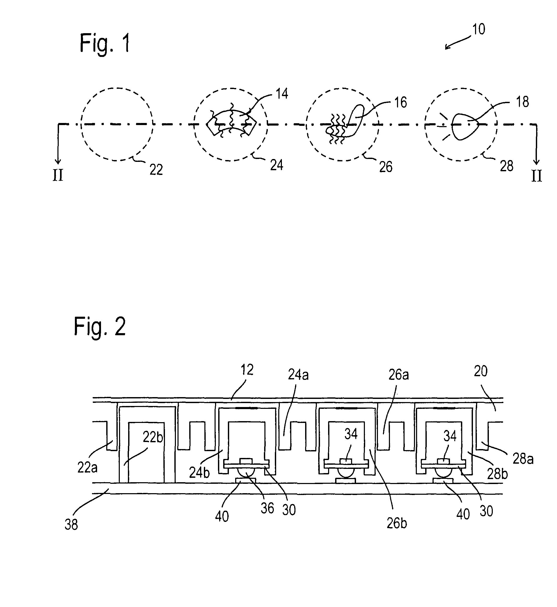 Contact switches in a uniform control panel