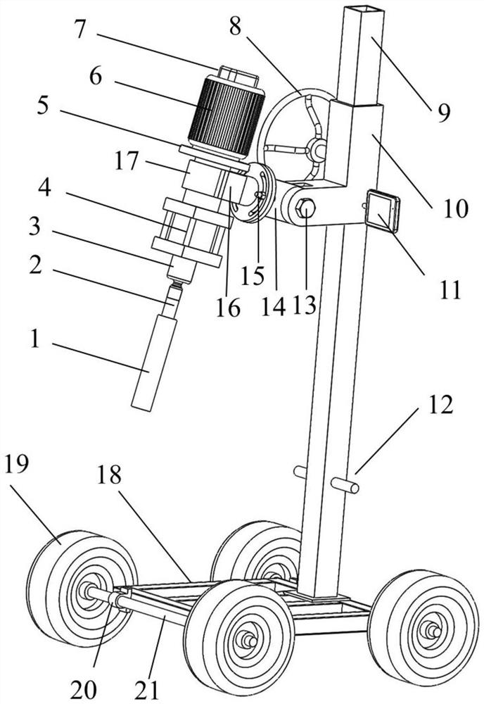 Digital drilling equipment and method for measuring rock mass strength on engineering site