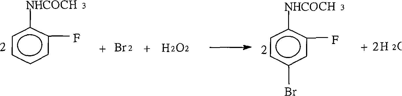 Production technique of m-bromofluorobenzene