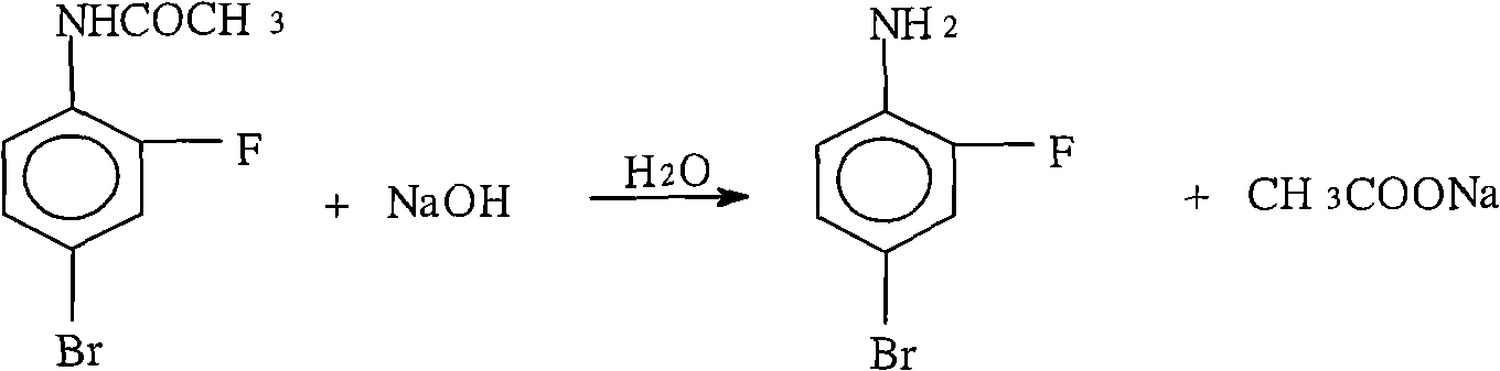 Production technique of m-bromofluorobenzene