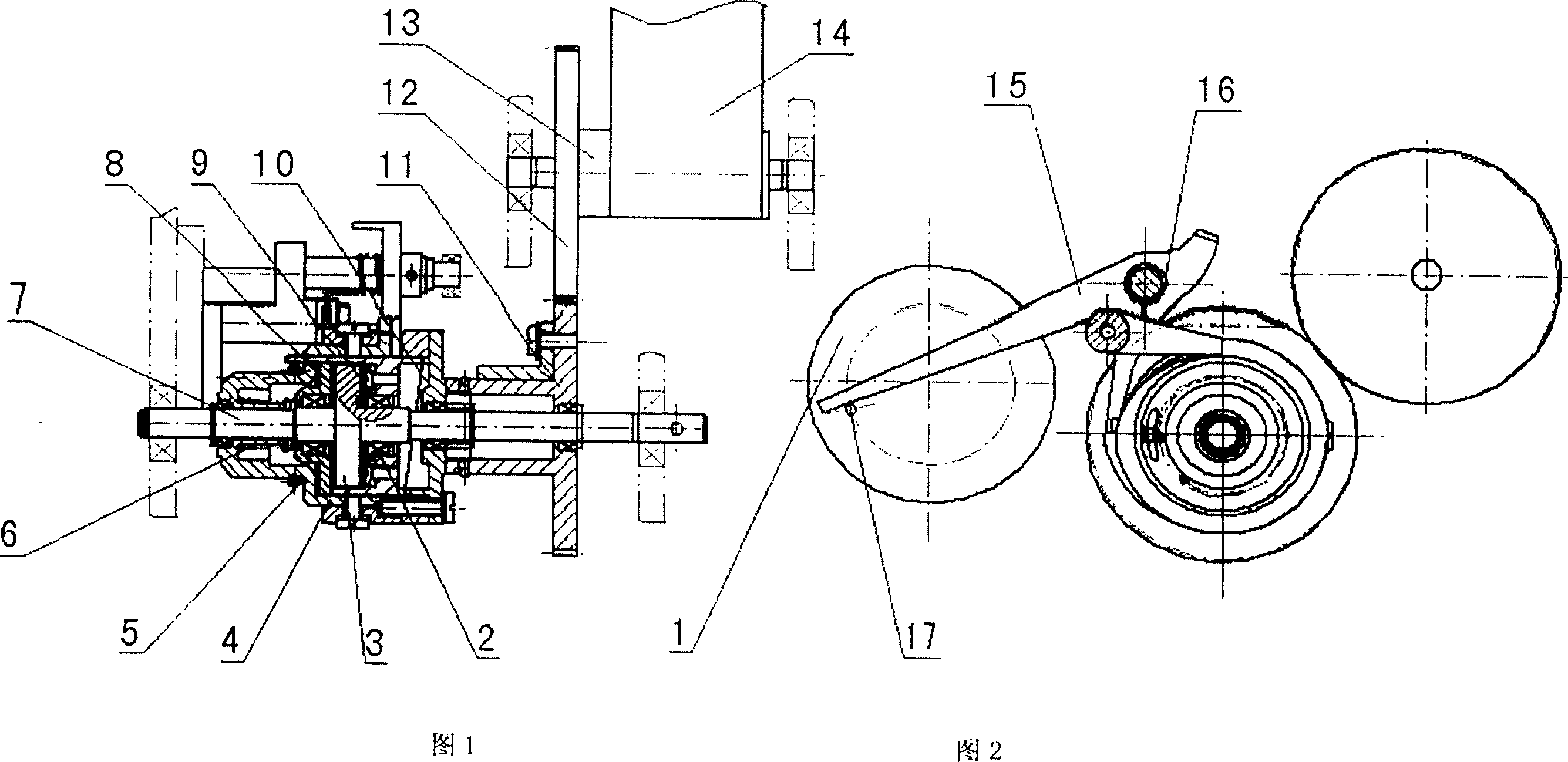 Film feeding mechanism for film type camera