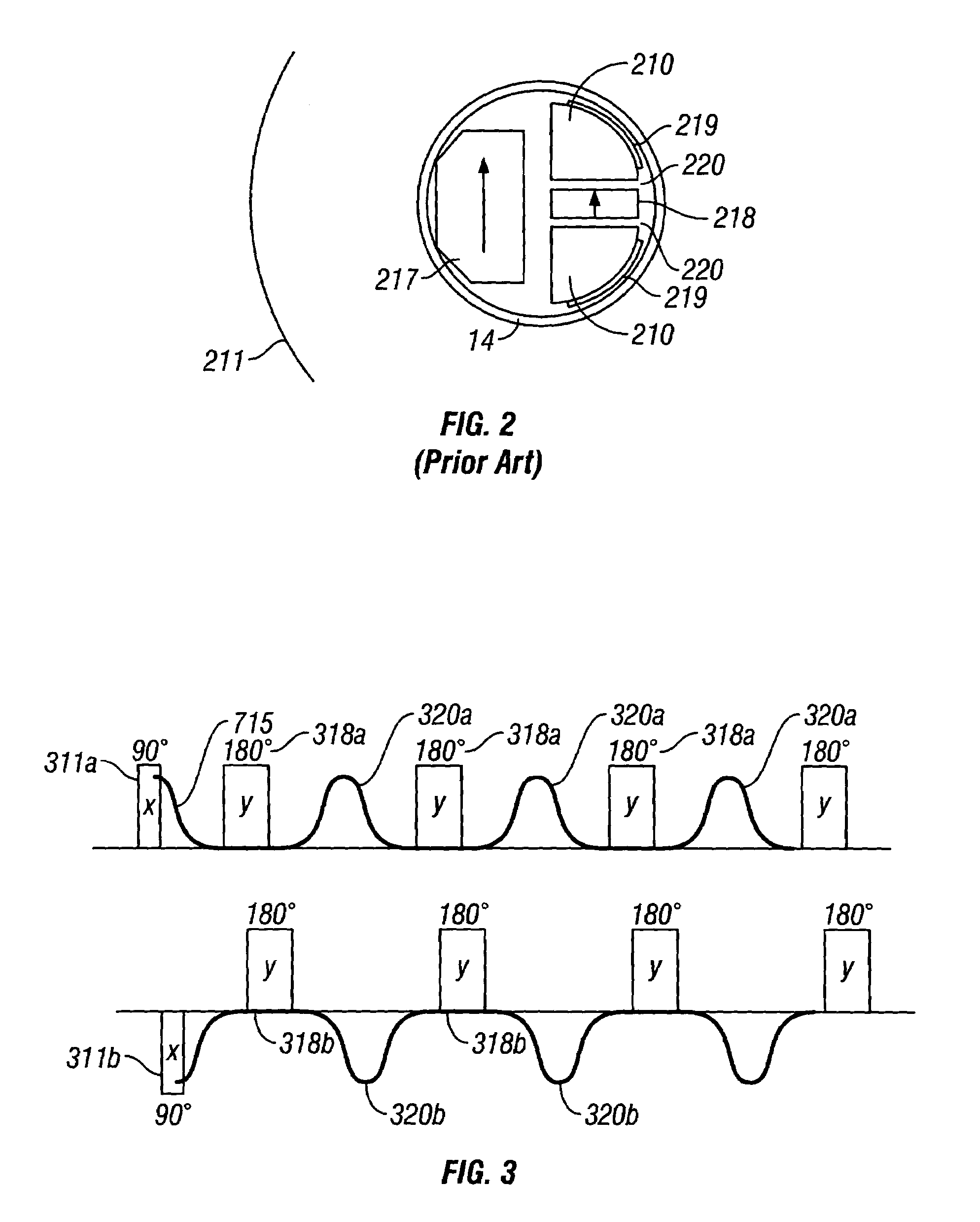 Method and apparatus for correcting ringing in NMR signals