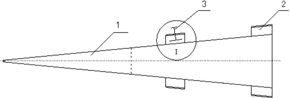 Rudder position adjusting and measuring clamp and method