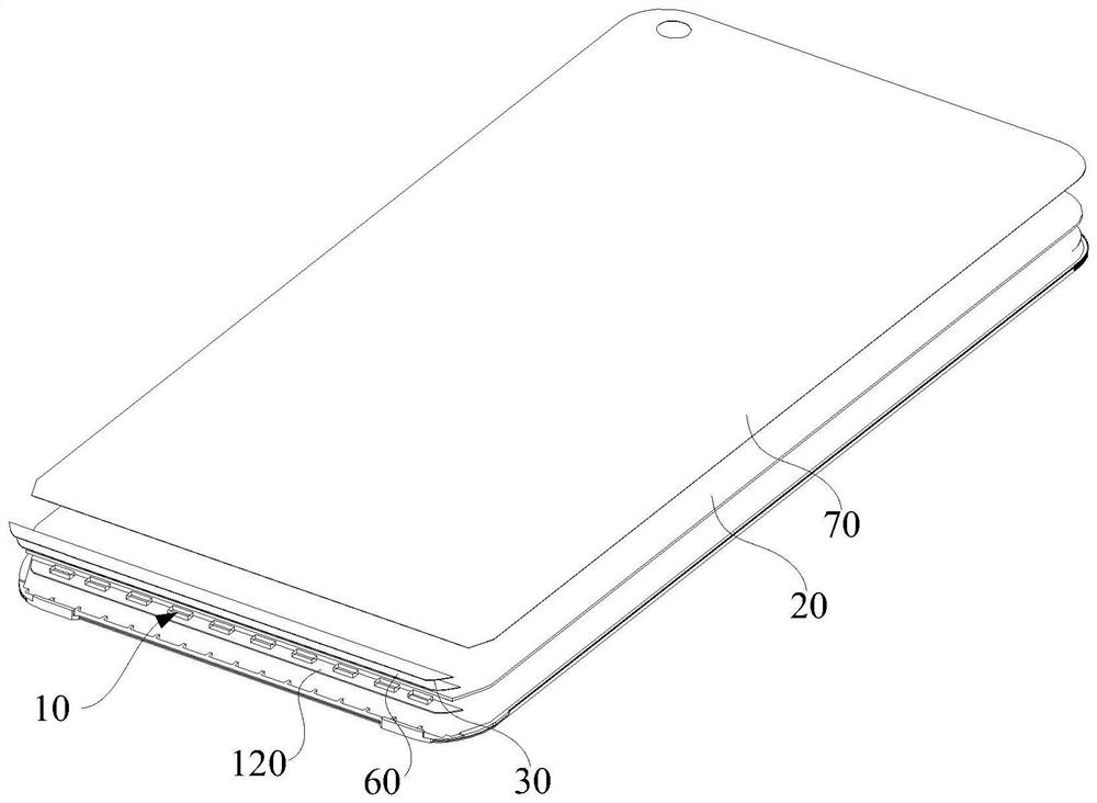 Backlight module, display screen assembly and electronic equipment