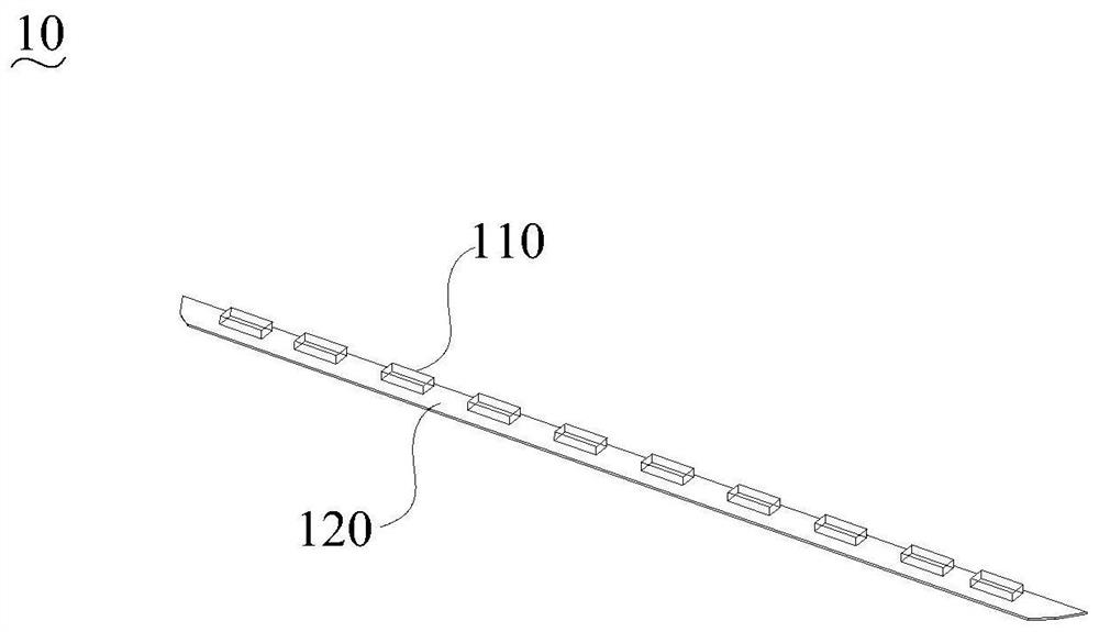 Backlight module, display screen assembly and electronic equipment