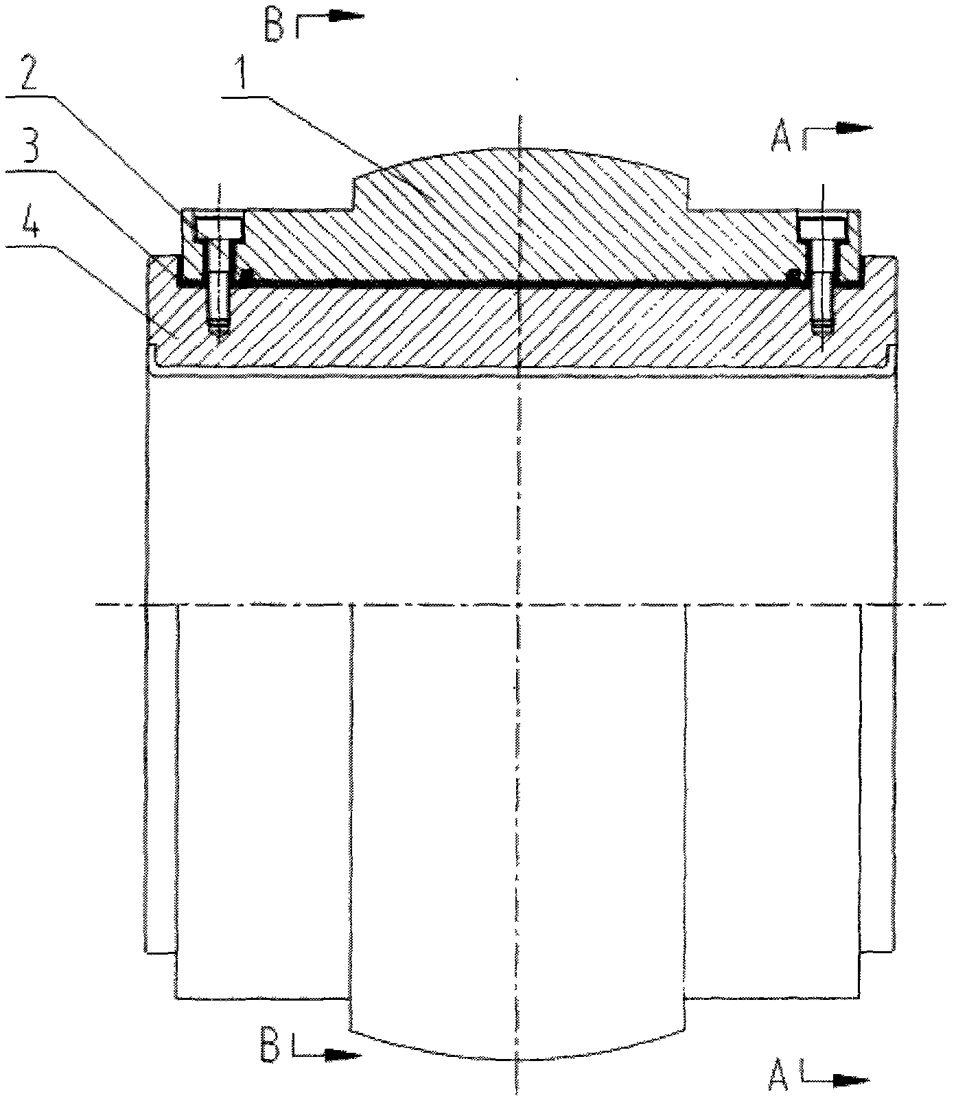 Sliding bearing of motor