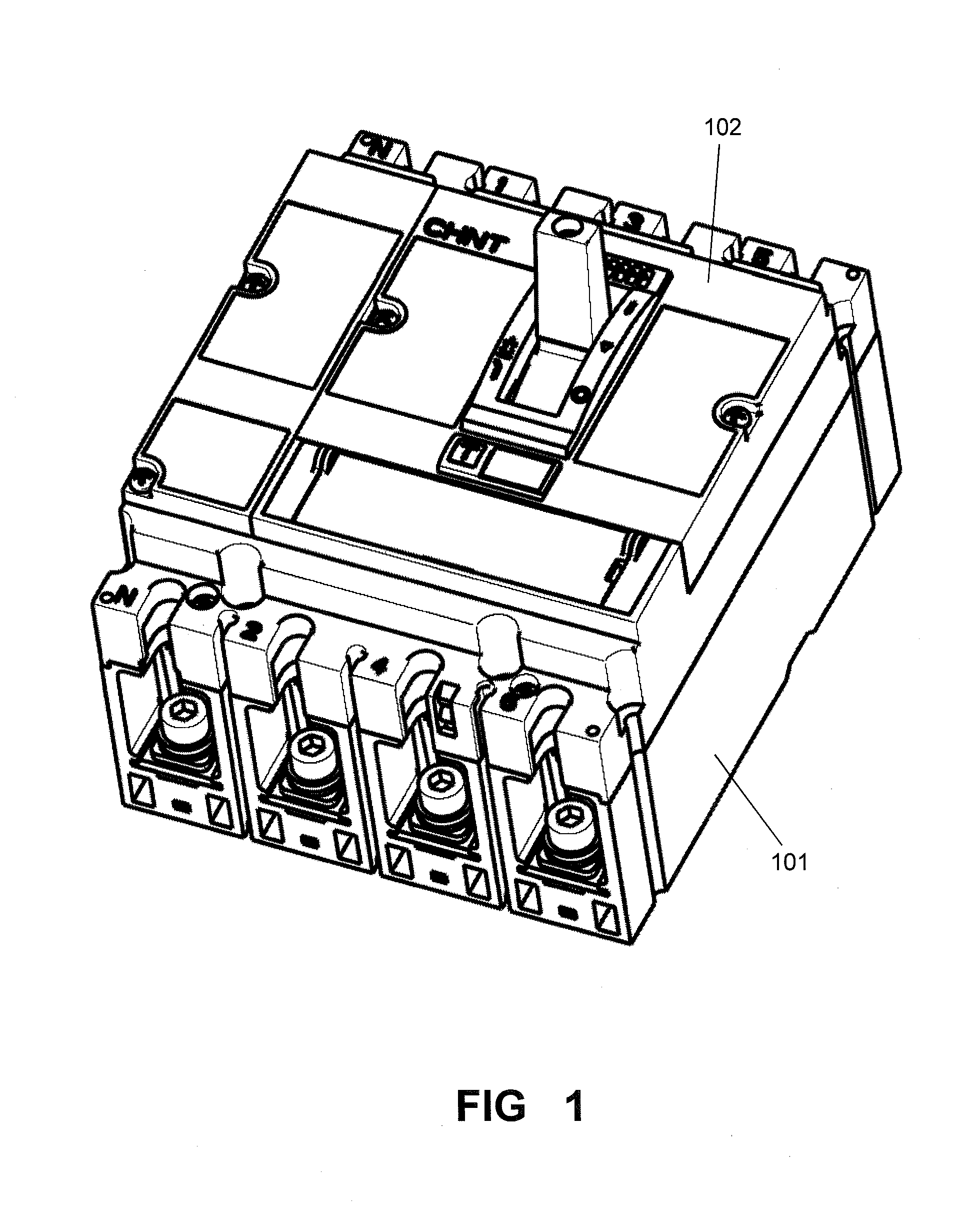 Contact module for circuit breaker