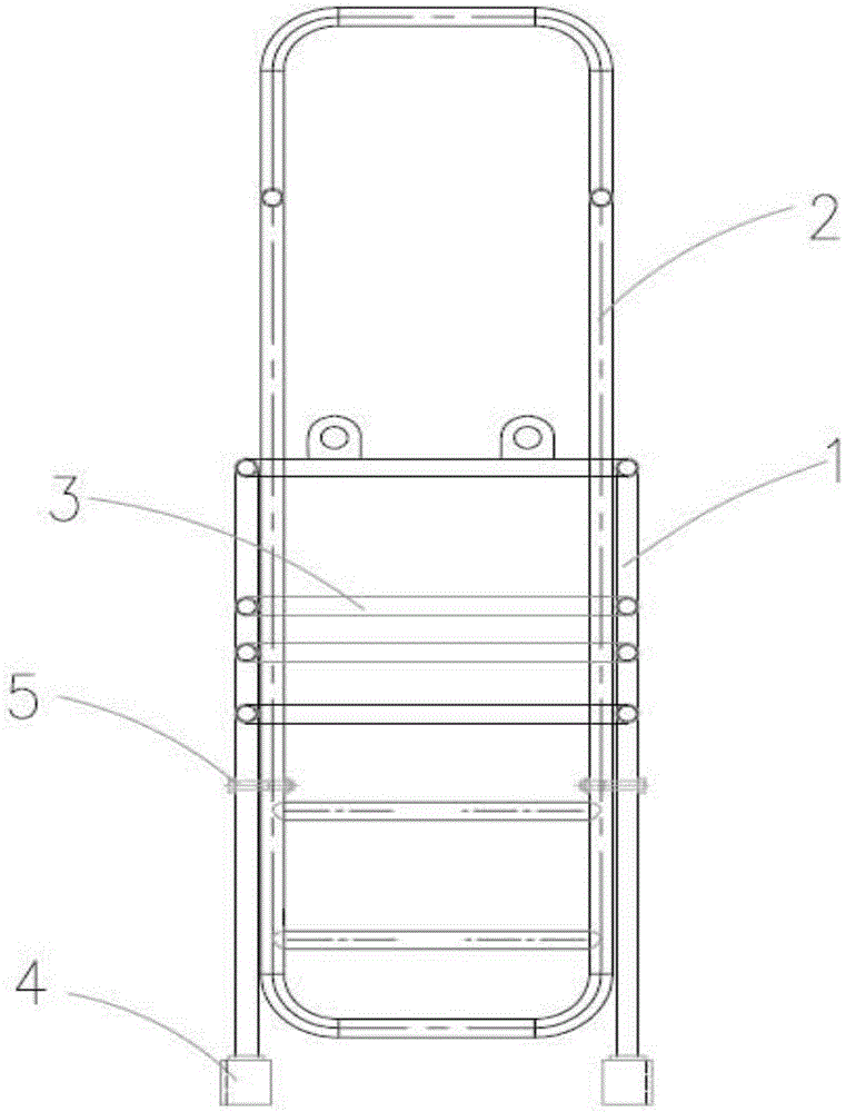 Life raft frame