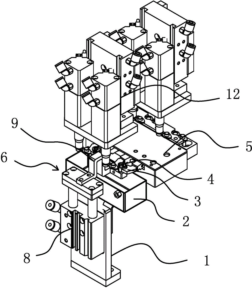 Glue coating method and device for medical plastic needle filter cover