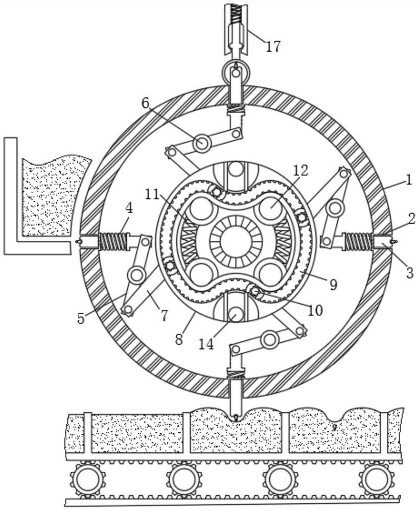 Seedling raising and sowing equipment capable of freely adjusting tree seed depth and utilizing electrostatic principle