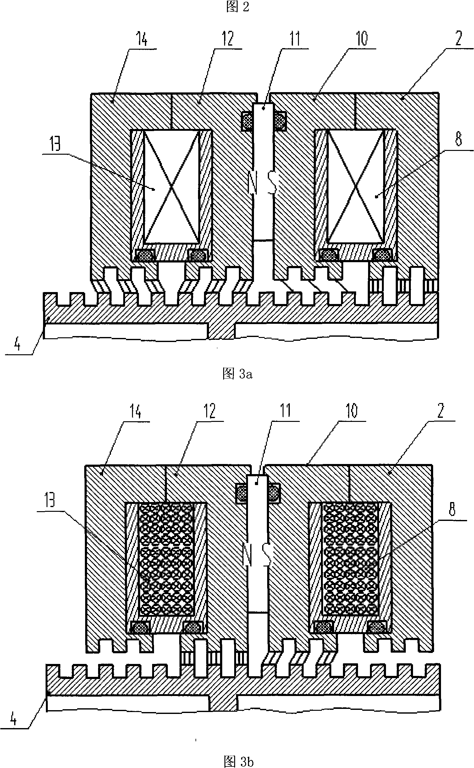 High pressure resistant low-inertia direct-operated electro-mechanical conversion device
