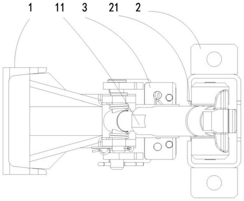 Guide rail clamp anti-falling device