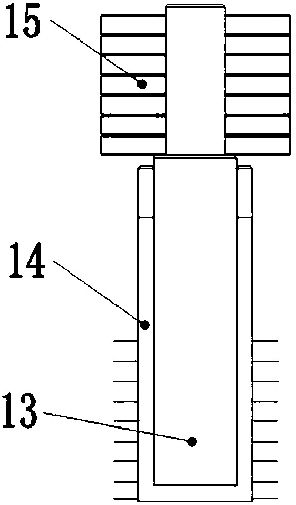 A hydraulic system for testing a hydraulic rock drill