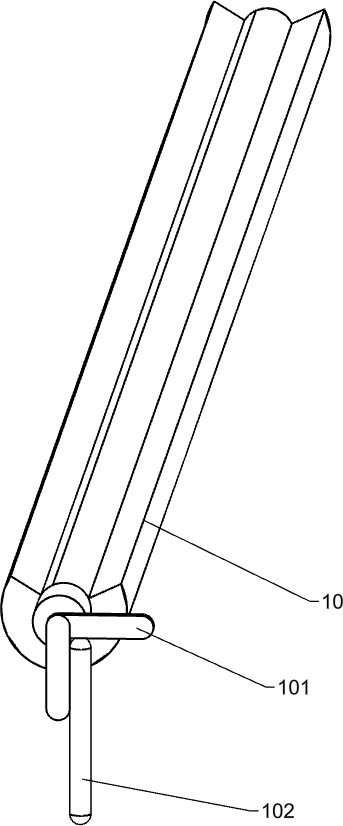 Ceramic tile surface cement applying device