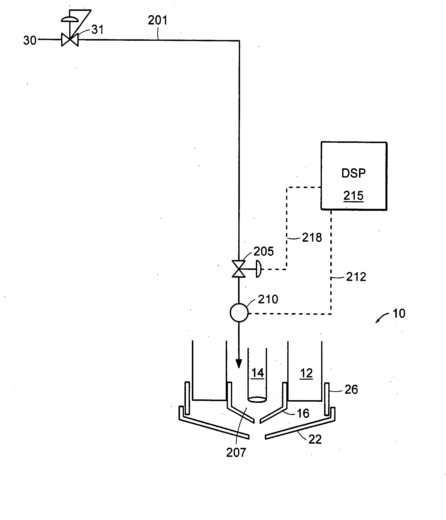 Method and apparatus for automatic gas control for a plasma arc torch