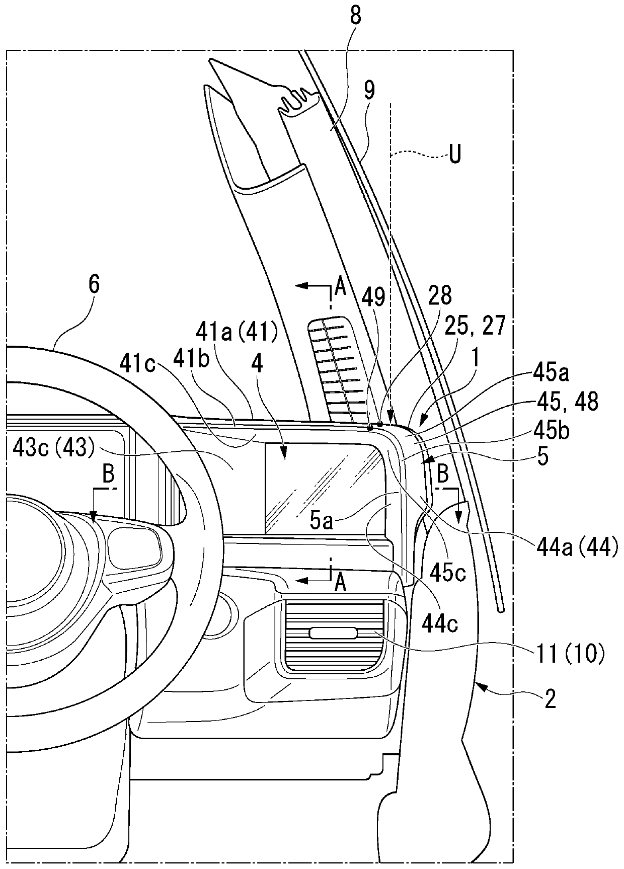 Rearview monitor apparatus