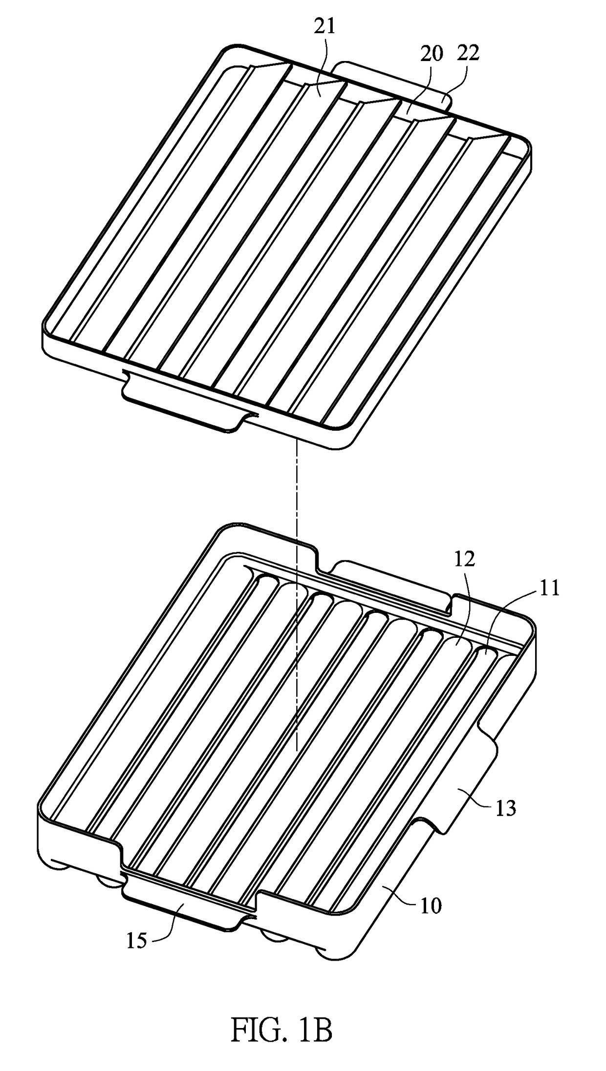 Grill pan structure