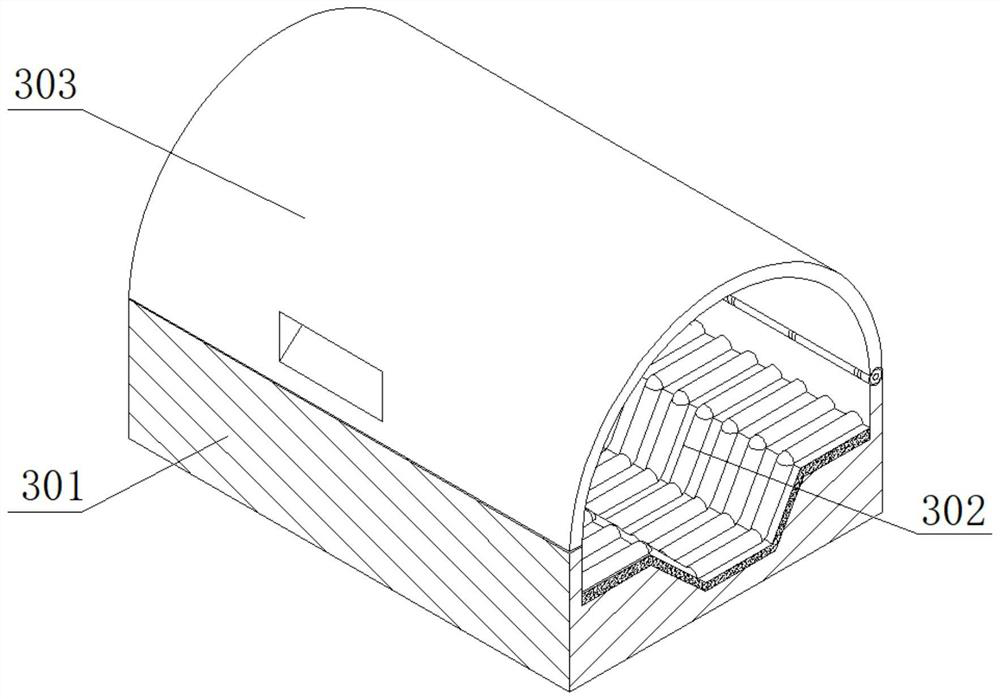 Simple stretching device for hardware material