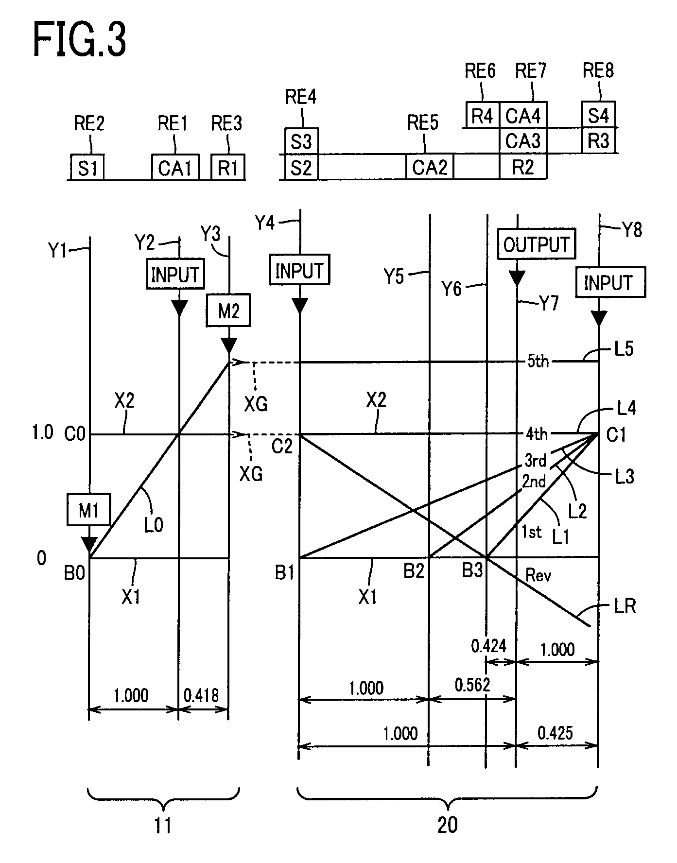 Control device for vehicular drive apparatus