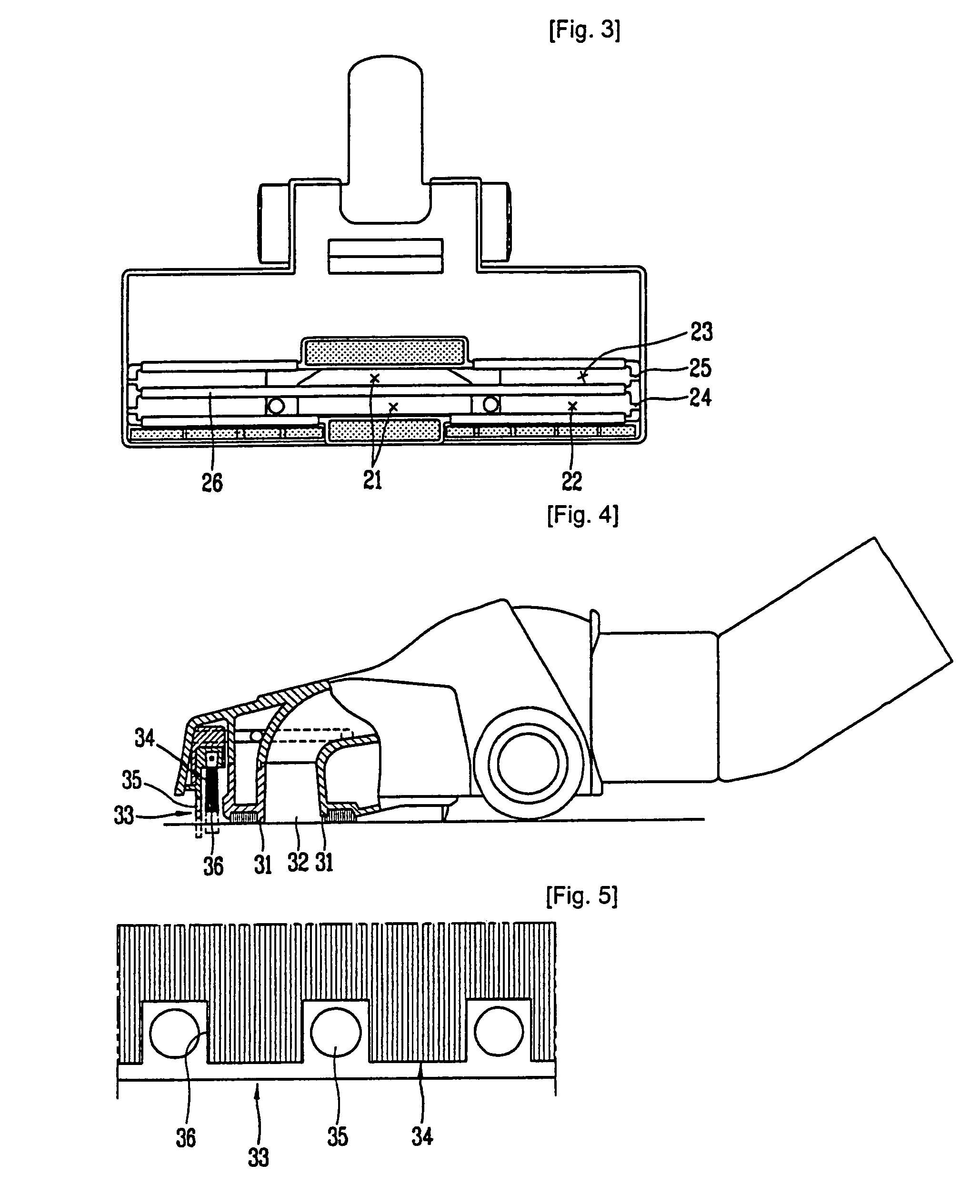 Suction nozzle and head of vacuum cleaner having the same