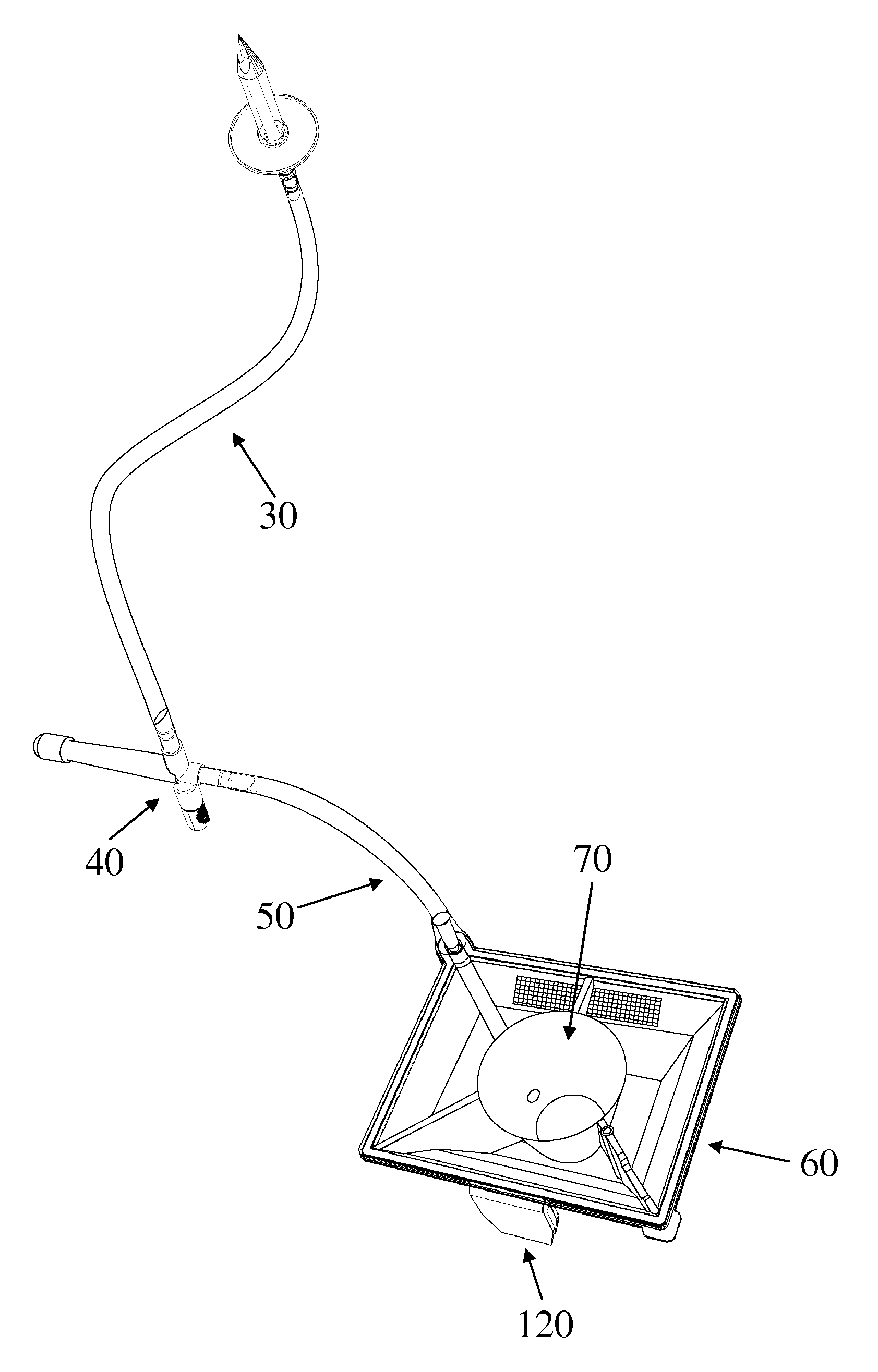 Collector device for cattle embryos