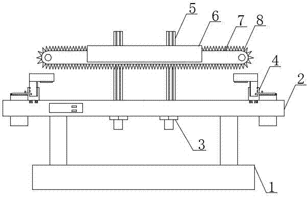 Cutting mechanism for steel cutting device and convenient to detach and maintain