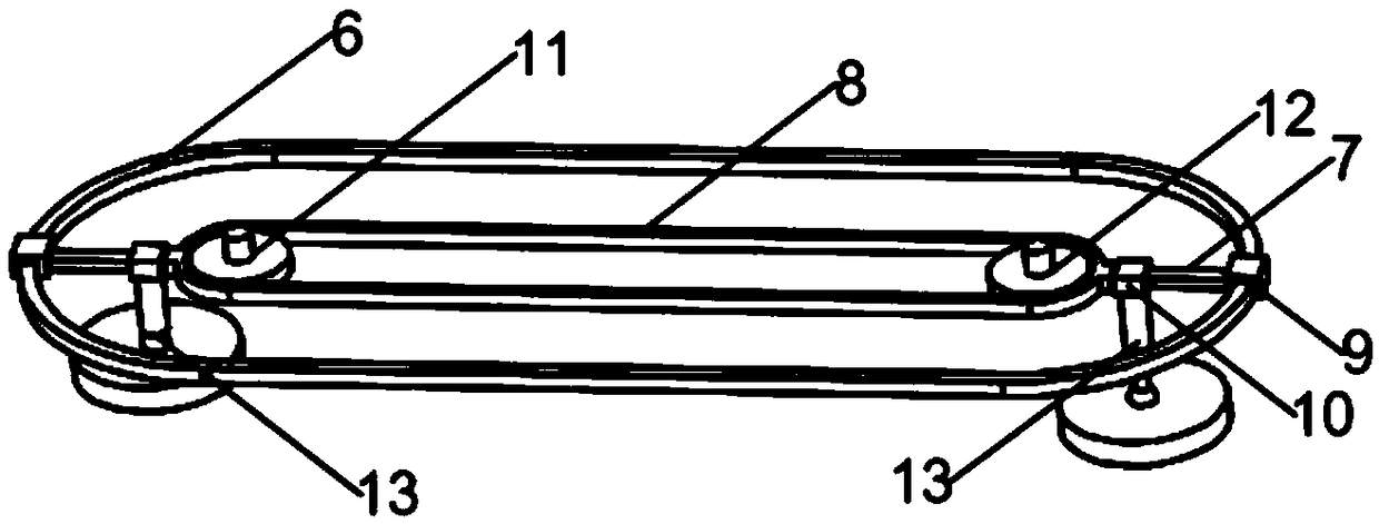 Dynamic wireless charging receiving device of electric vehicle