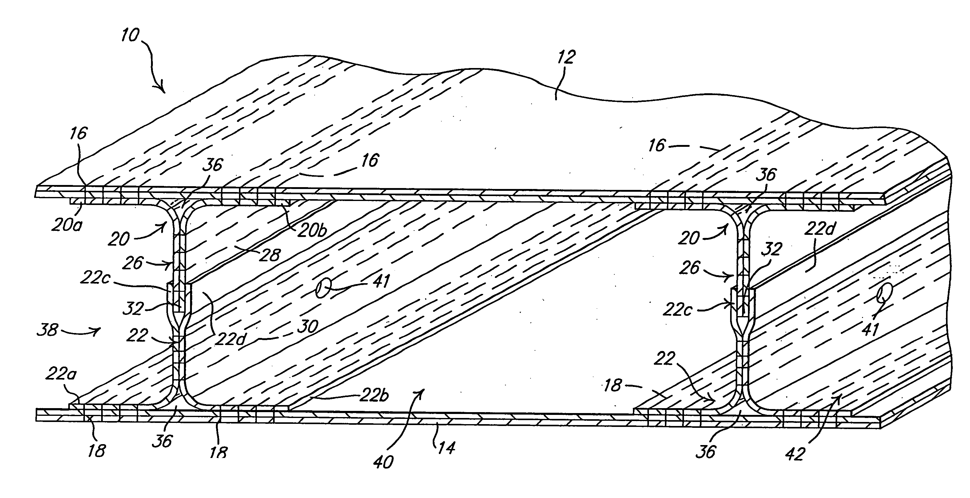 Molding process and apparatus for producing unified composite structures