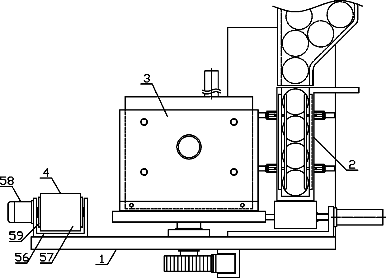 Mechanism for synchronously feeding multiple workpieces
