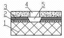 Method for manufacturing T-shaped grid of GaN microwave device