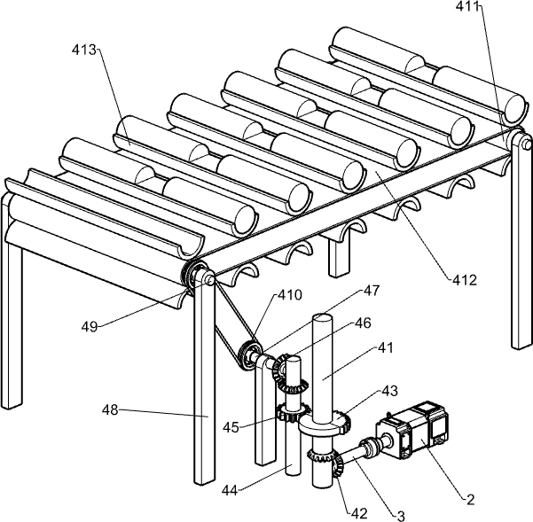 Iron piece automatic heat treatment device