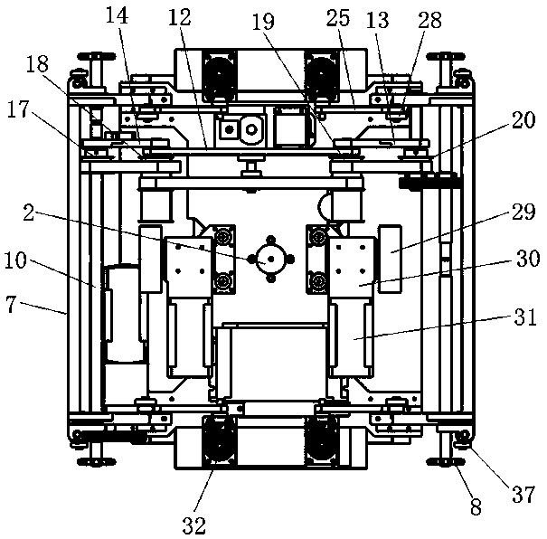Intelligent warehousing robot and working method thereof