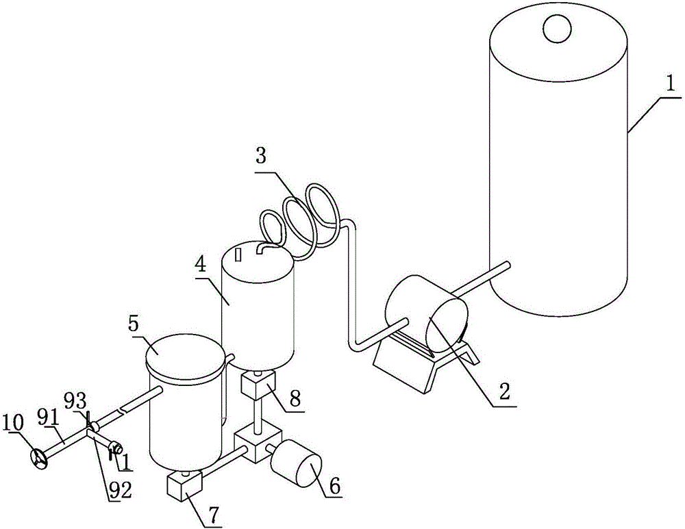 Oil-immersed transformer oiling device