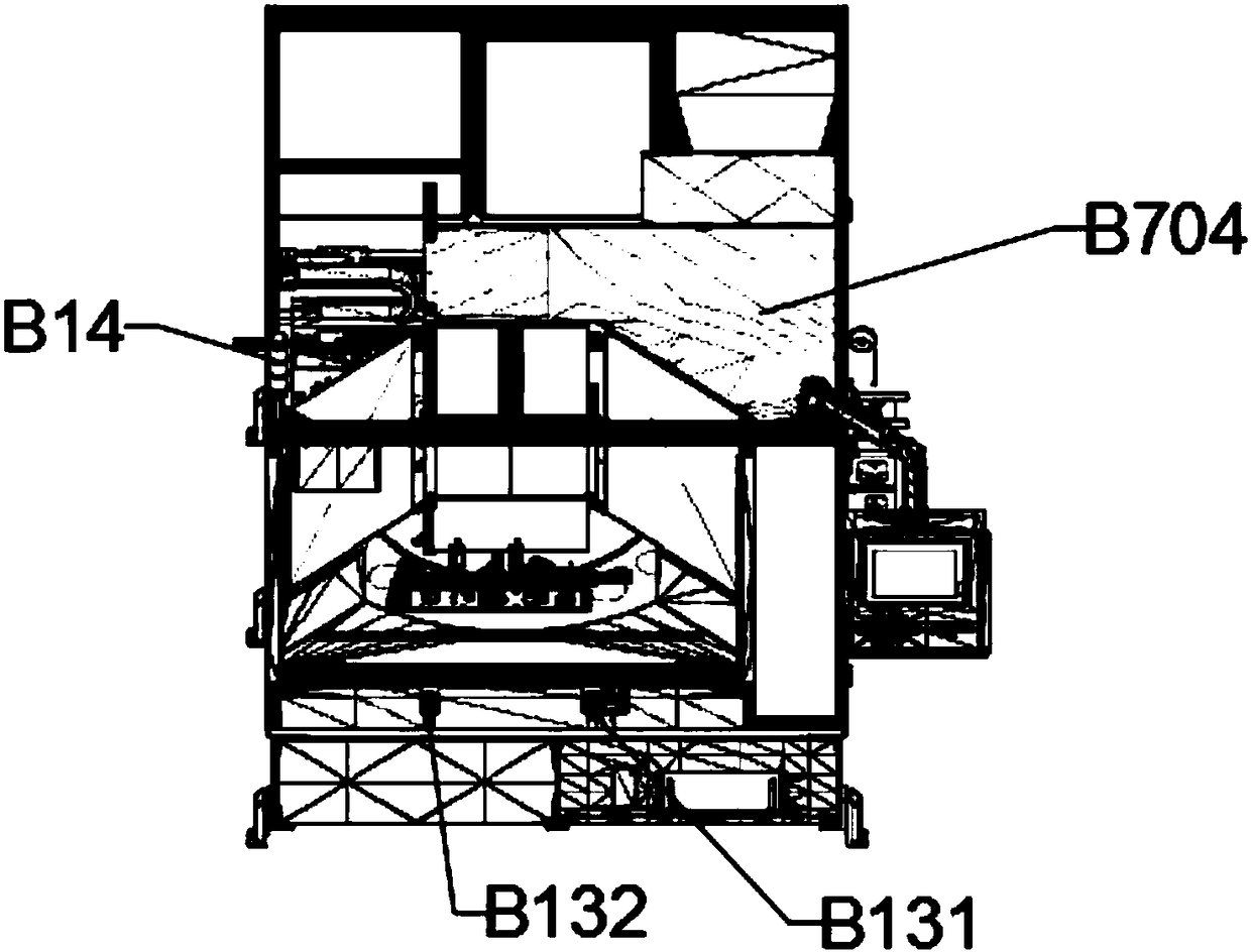 Assembly system for automobile seat slide rail holder