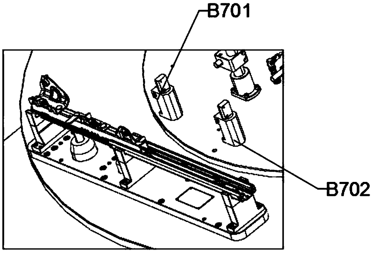 Assembly system for automobile seat slide rail holder