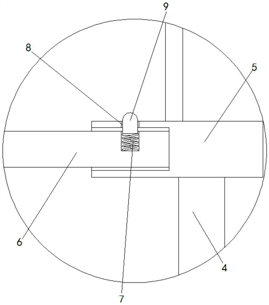 Convenient-to-assemble and high-stability axial flow water pump