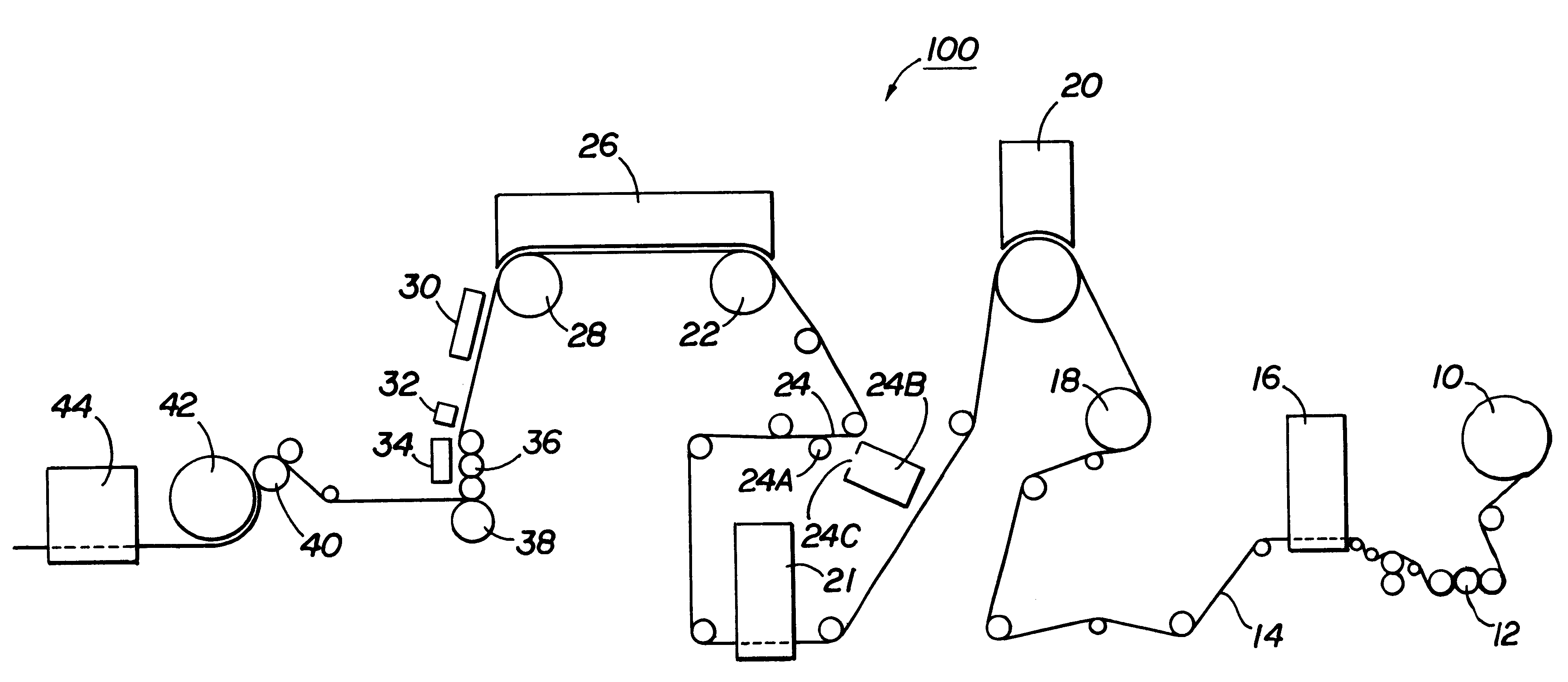 Paper coating apparatus