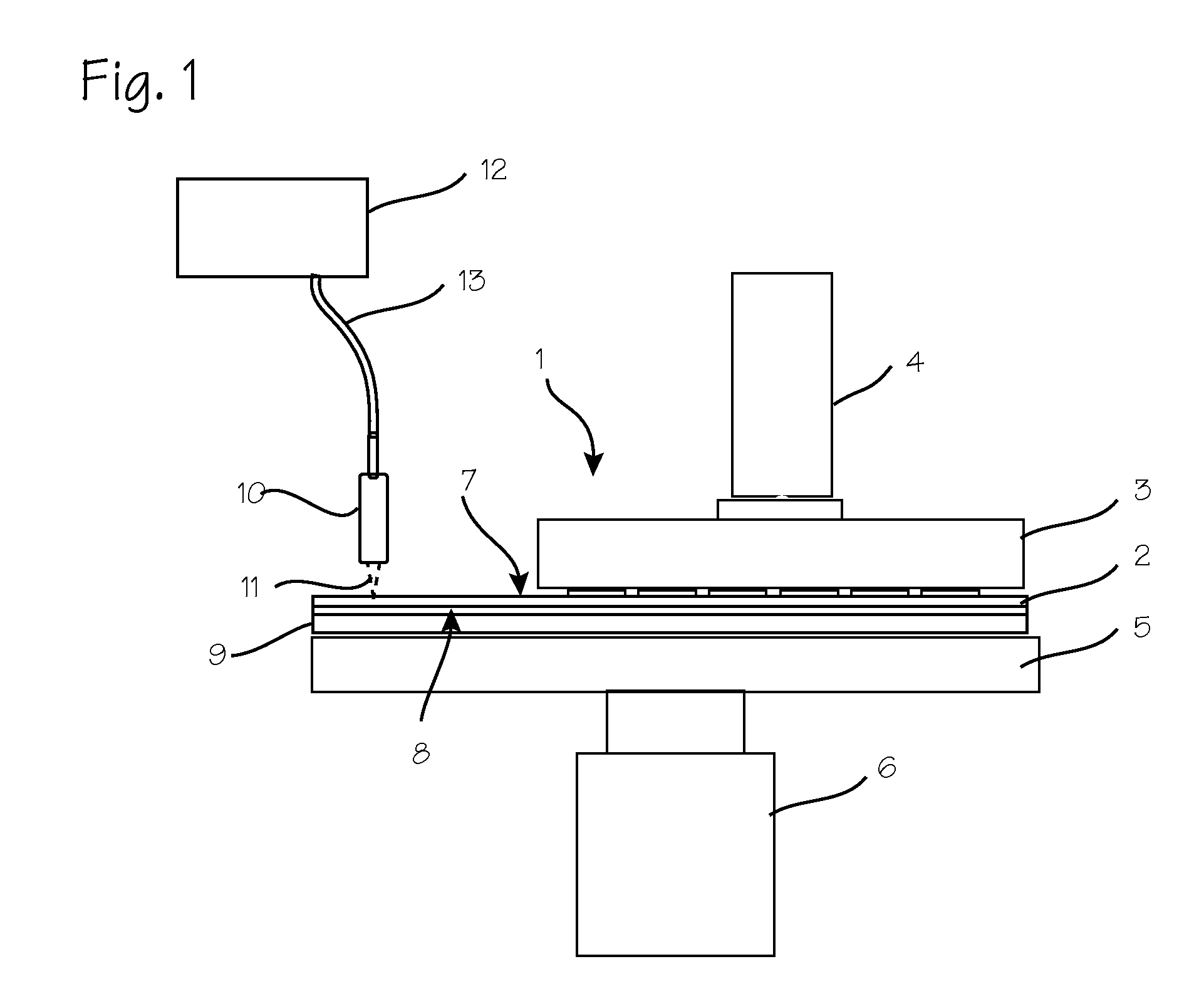 System and Method for In Situ Monitoring of Top Wafer Thickness in a Stack of Wafers