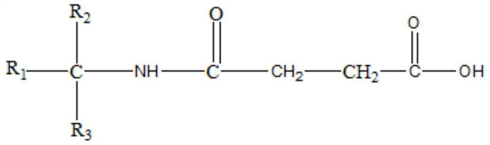 Marine fuel oil stability additive and preparation method thereof