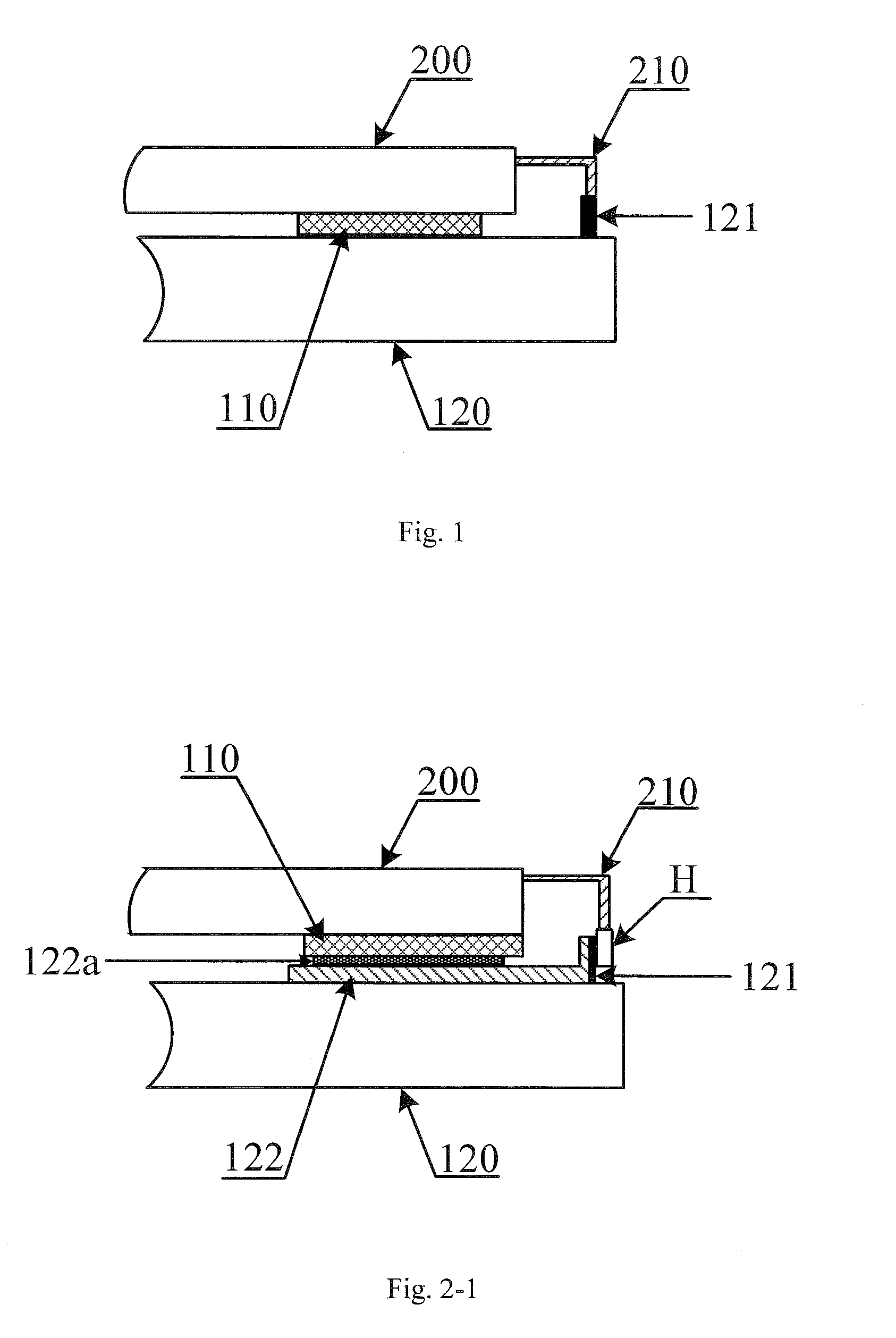 Backlight module, display device and method for manufacturing the display device