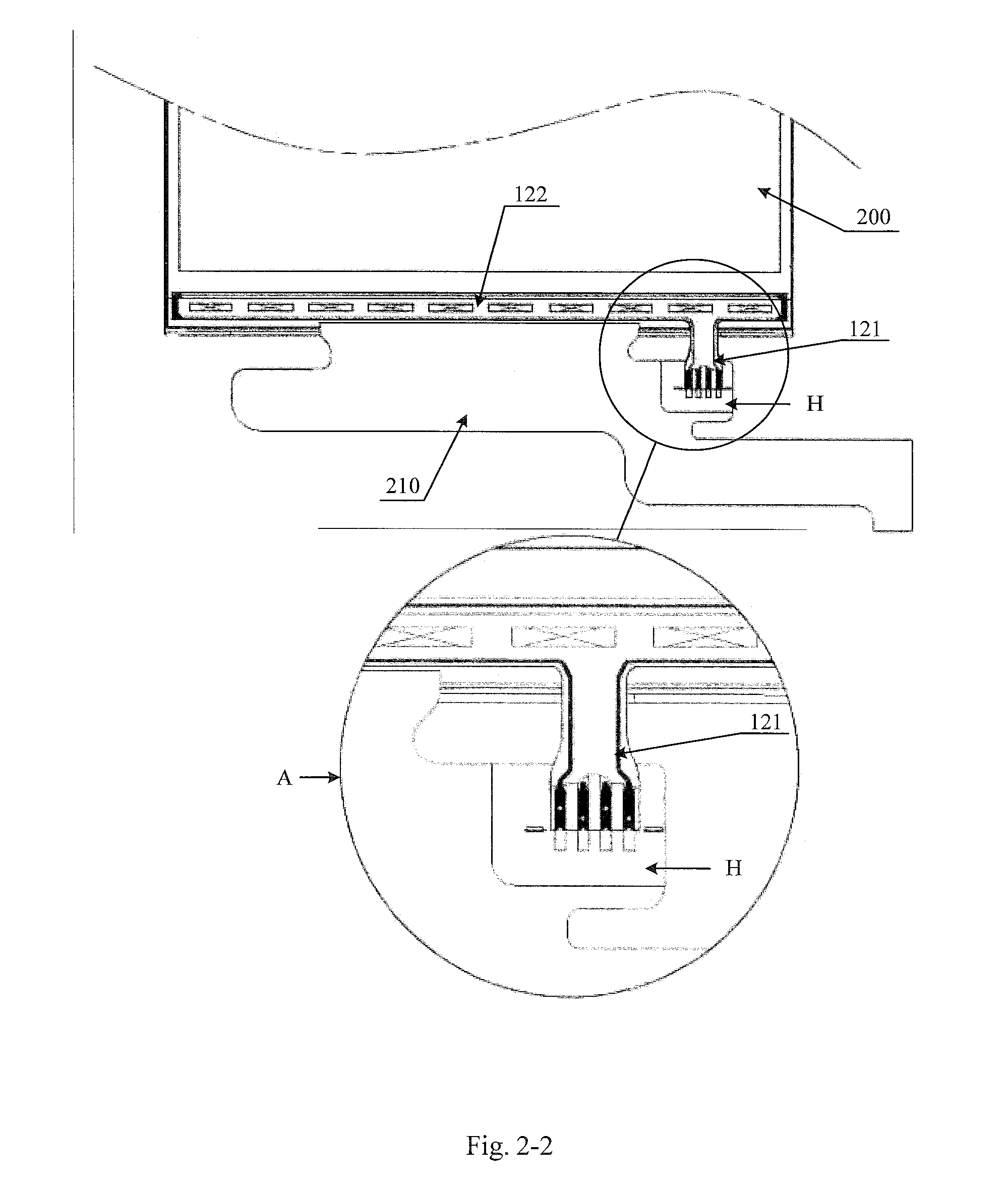 Backlight module, display device and method for manufacturing the display device