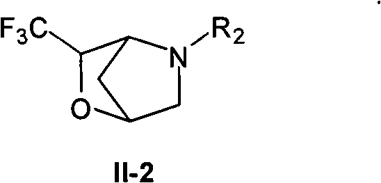 3-trifluoromethyl-2,5-diazabicyclo[2.2.1] heptane derivant and preparation method thereof