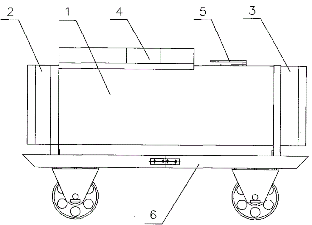 Air distribution device for excavation working face