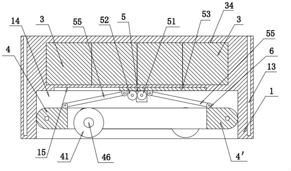 Portable fireproof material detection device