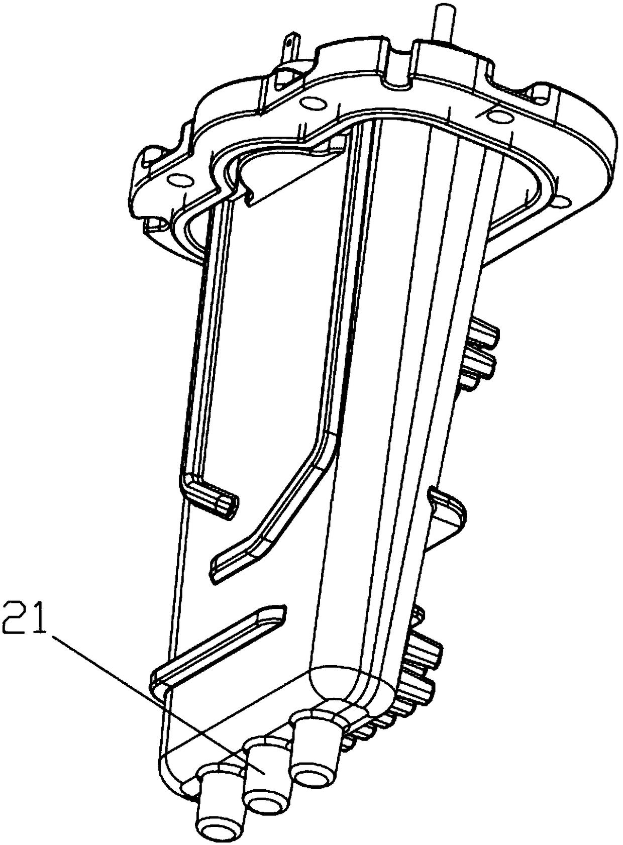 A heating pot assembly