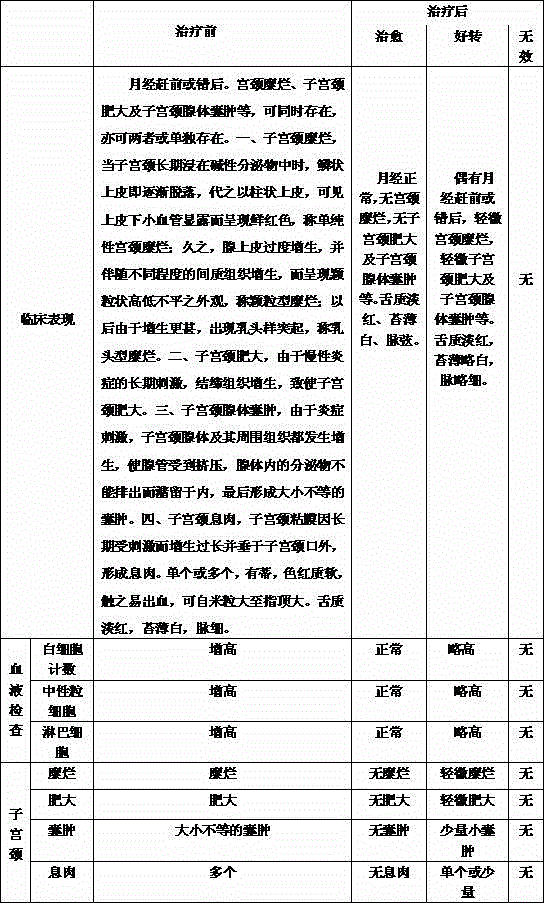 Preparation method of Chinese medicine irrigation solution for treating abnormal menstruation type chronic cervicitis